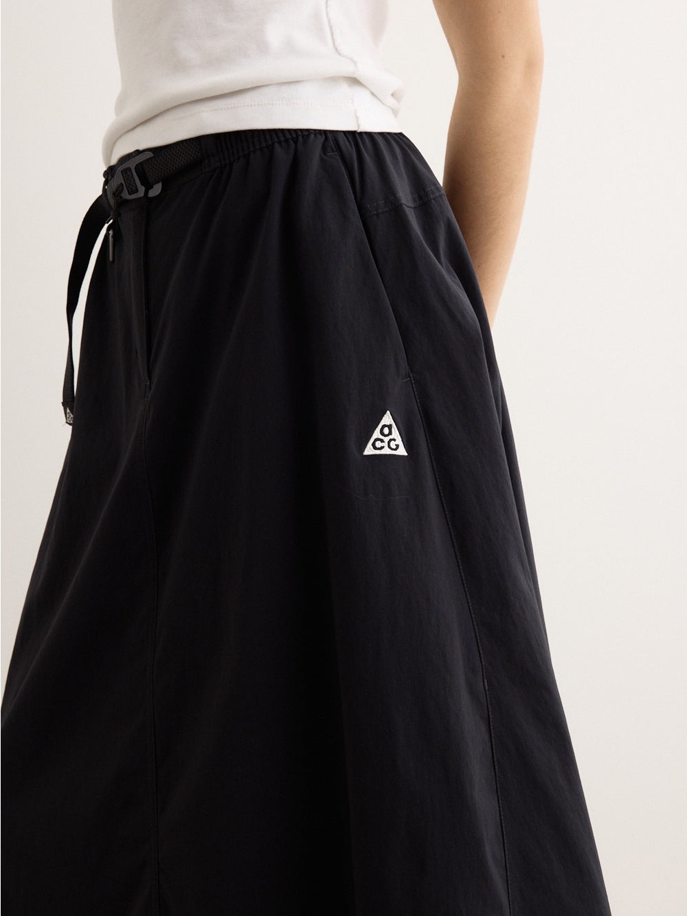 Nike ACG Smit Summit Black Maxi Skirt Size XS NWT - Picture 4 of 15